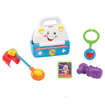 费雪（Fisher Price） 多功能益智早教玩具 智玩宝宝医药箱（双语） DMW53