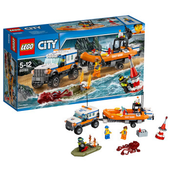 乐高(LEGO)积木 城市组系列City四驱动力应急中心5-12岁 60165 儿童玩具 男孩女孩生日礼物