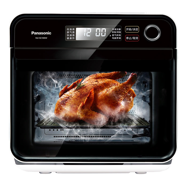 Panasonic 松下 15L智能控温多功能蒸烤箱电烤箱 NU-SC100