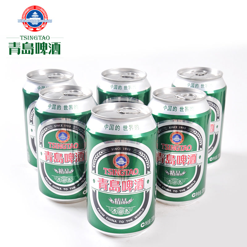 青岛啤酒330ml*6罐