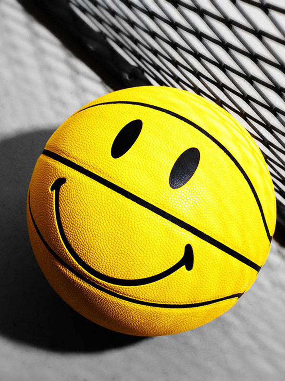 CHINATOWN MARKET YOHO限定版 人气笑脸篮球 黄色