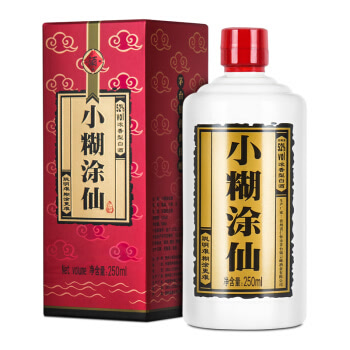 小糊涂仙（普仙）浓香型白酒 52度 250ml 单瓶装 (新老包装随机发货）