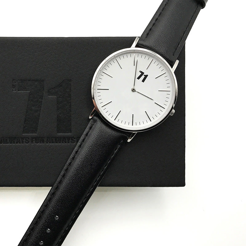 （超级爆款）爱奇艺i71独家定制款超薄防水欧美风男士手表