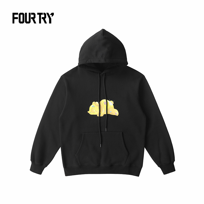 Fourtry by 8 on 8 设计师联名金熊猫连帽卫衣（微博抽奖专拍）